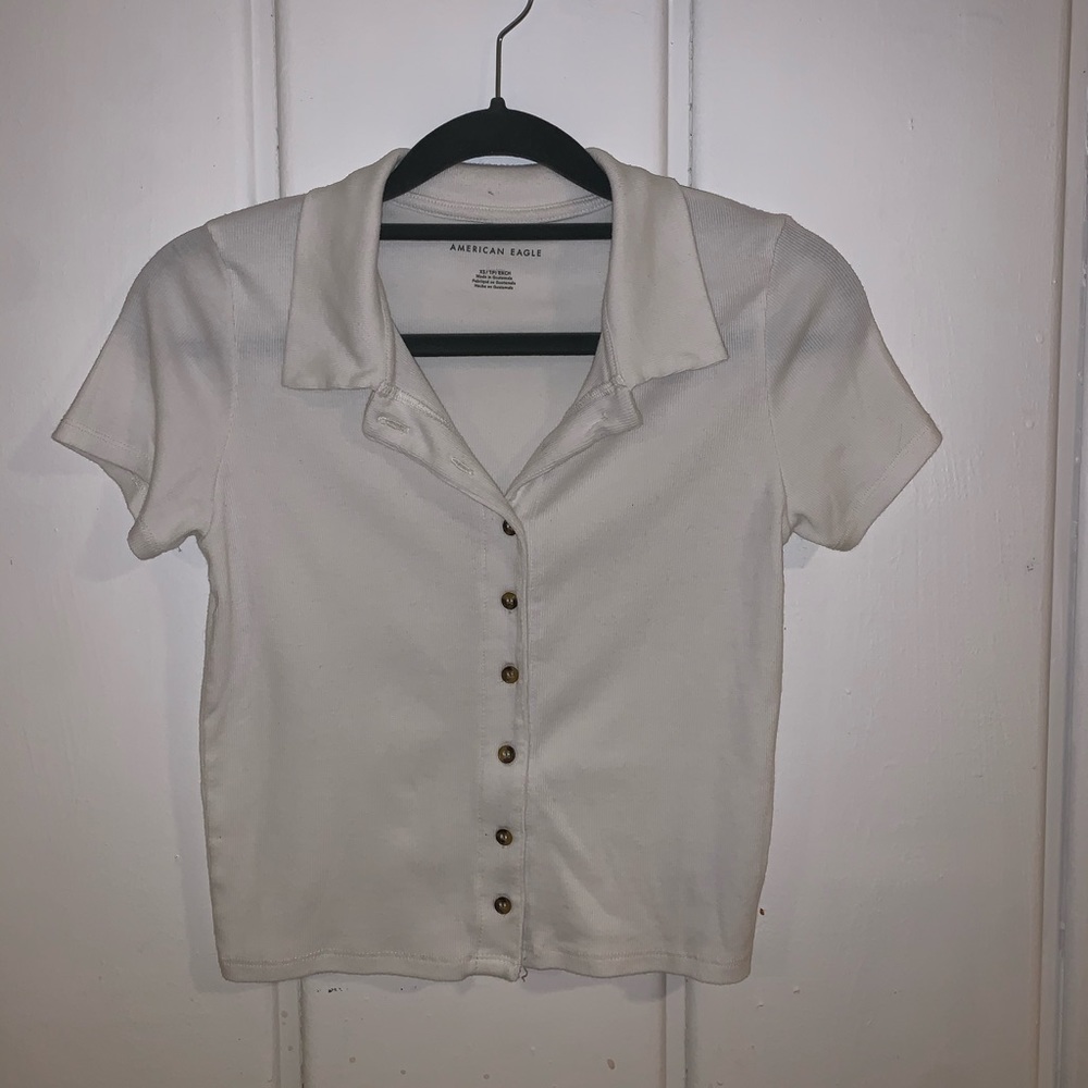 American Eagle Outfitters collared top